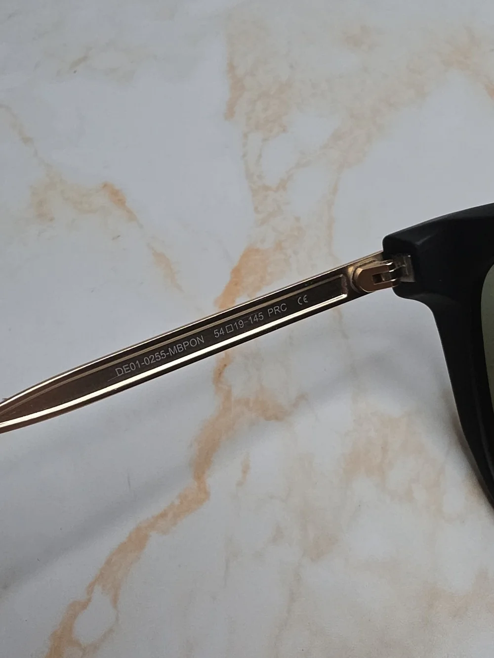 Diff Hailey Mate Black Frame Sunglasses Mirror Pink Gold Lenses